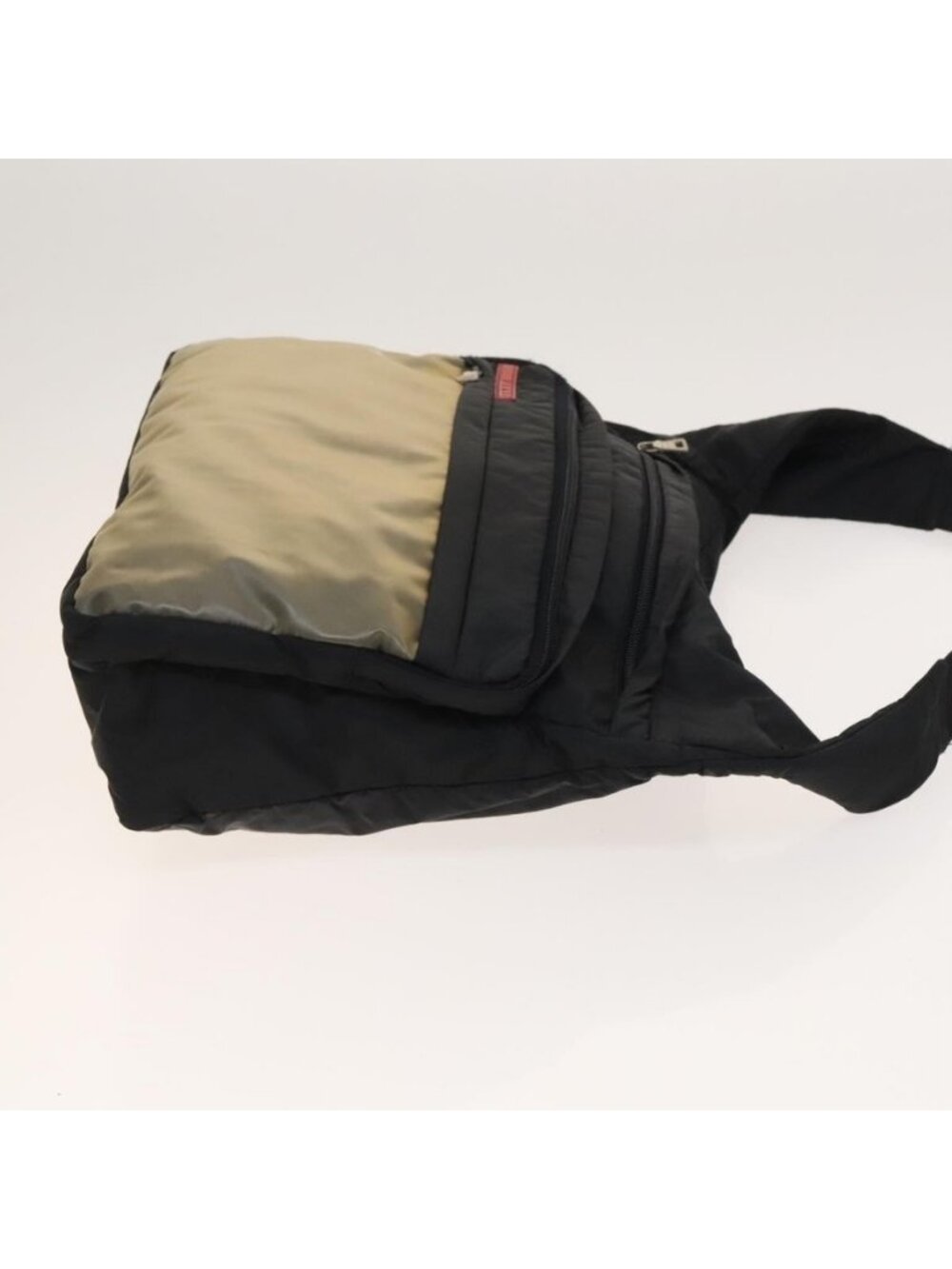 Authentic PRADA Sports Shoulder Bag Nylon Black Silver - Picture 10 of 16